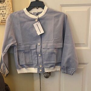 Trendy Kids Light Blue Jean Jacket
 NWOT